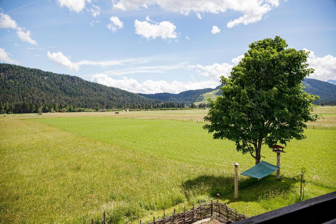 Landhaus Lindl - Ein Ruhiges Platzl Zum Wohlfuehlen Leutasch Dış mekan fotoğraf
